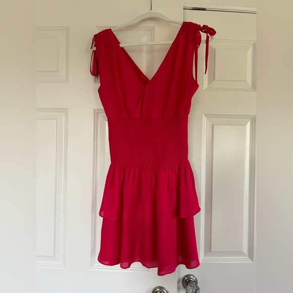 Deep Pink Parker Dress (XS) - Picture 2 of 5